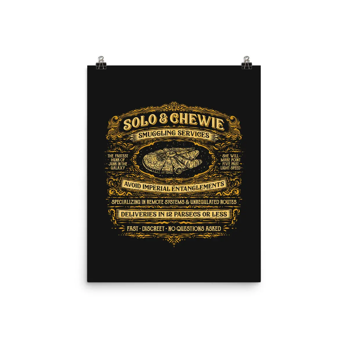 Solo And Chewie Smuggling Services 1