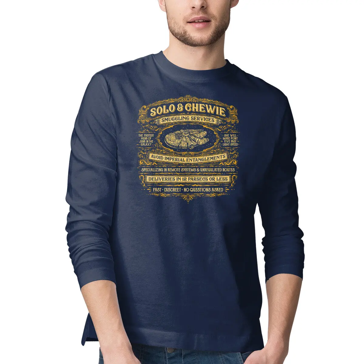 Star Wars Solo & Chewbacca Long-Sleeve T-Shirt - Image 4