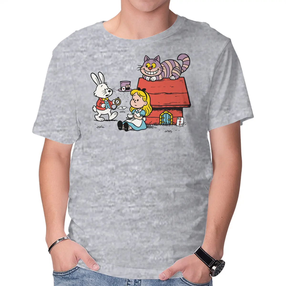 Wonderful Alice Classic Men's T-Shirt - Image 13