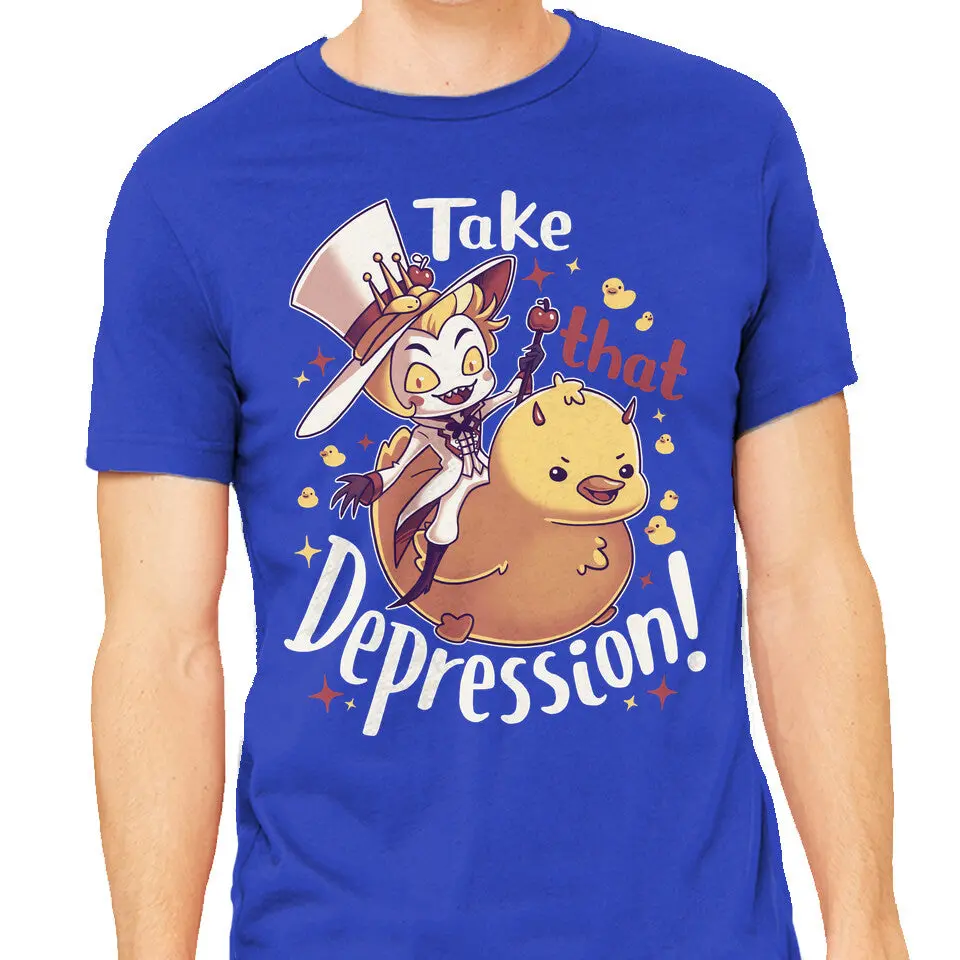 Depression Relief Cotton T-Shirt for Men - Image 9