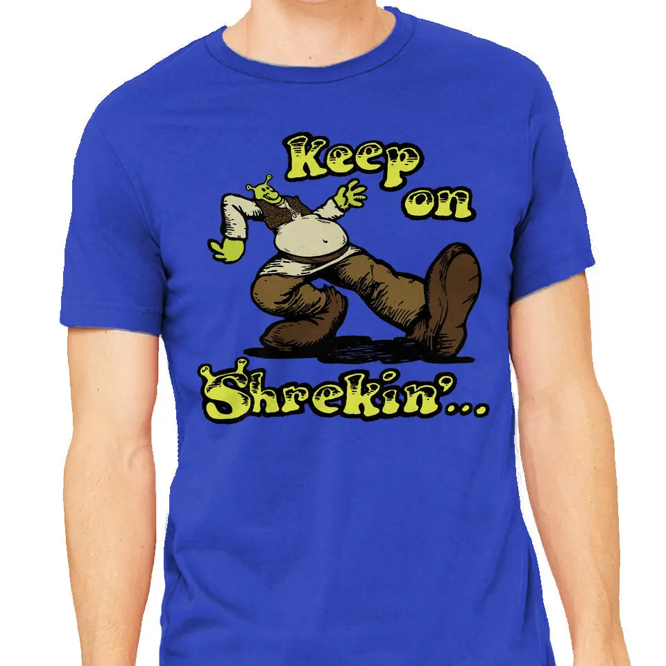 Keep On Shrekin Cotton T-Shirt - Image 13