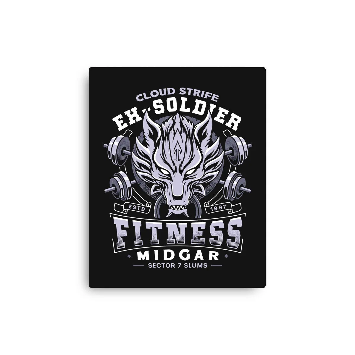 Strife Midgar Fitness Emblem 1