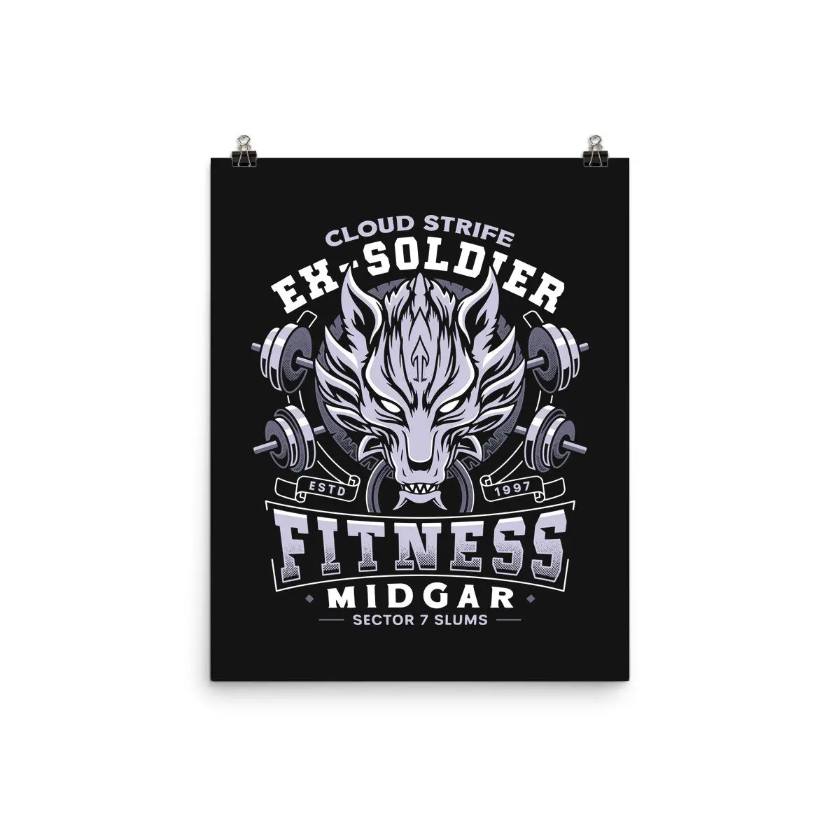 Strife Midgar Fitness Emblem 1