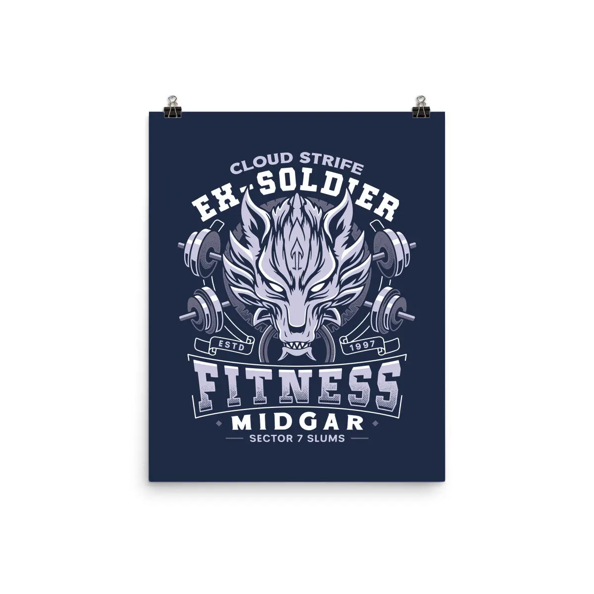 Strife Midgar Fitness Emblem 4