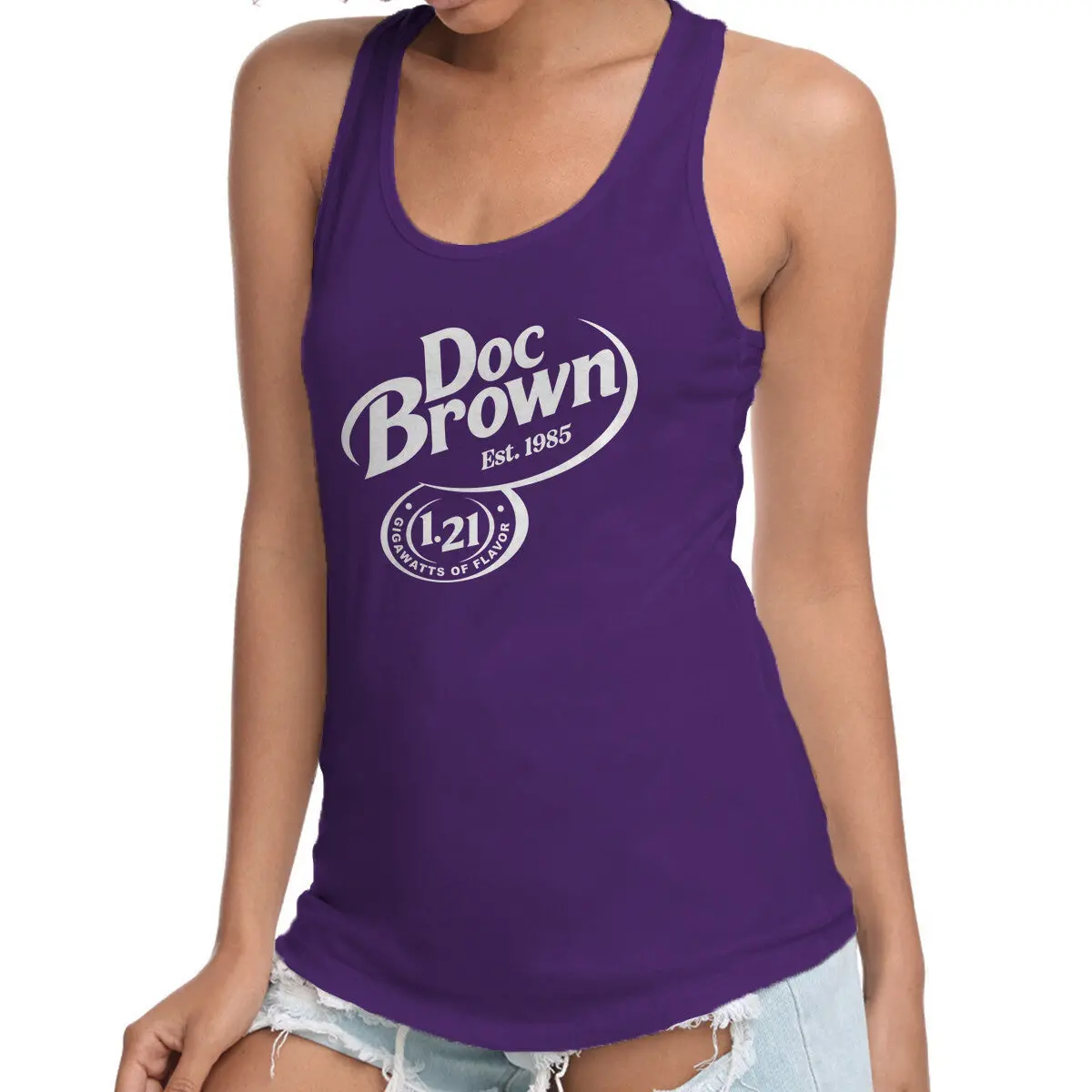 Back to the Flavor Racerback Tank Top for Women - Image 17