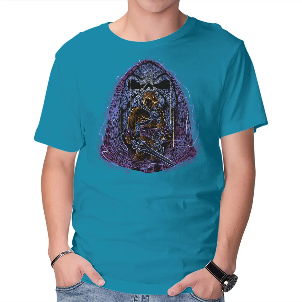 Cosmic Conflict Graphic T-Shirt - Image 17