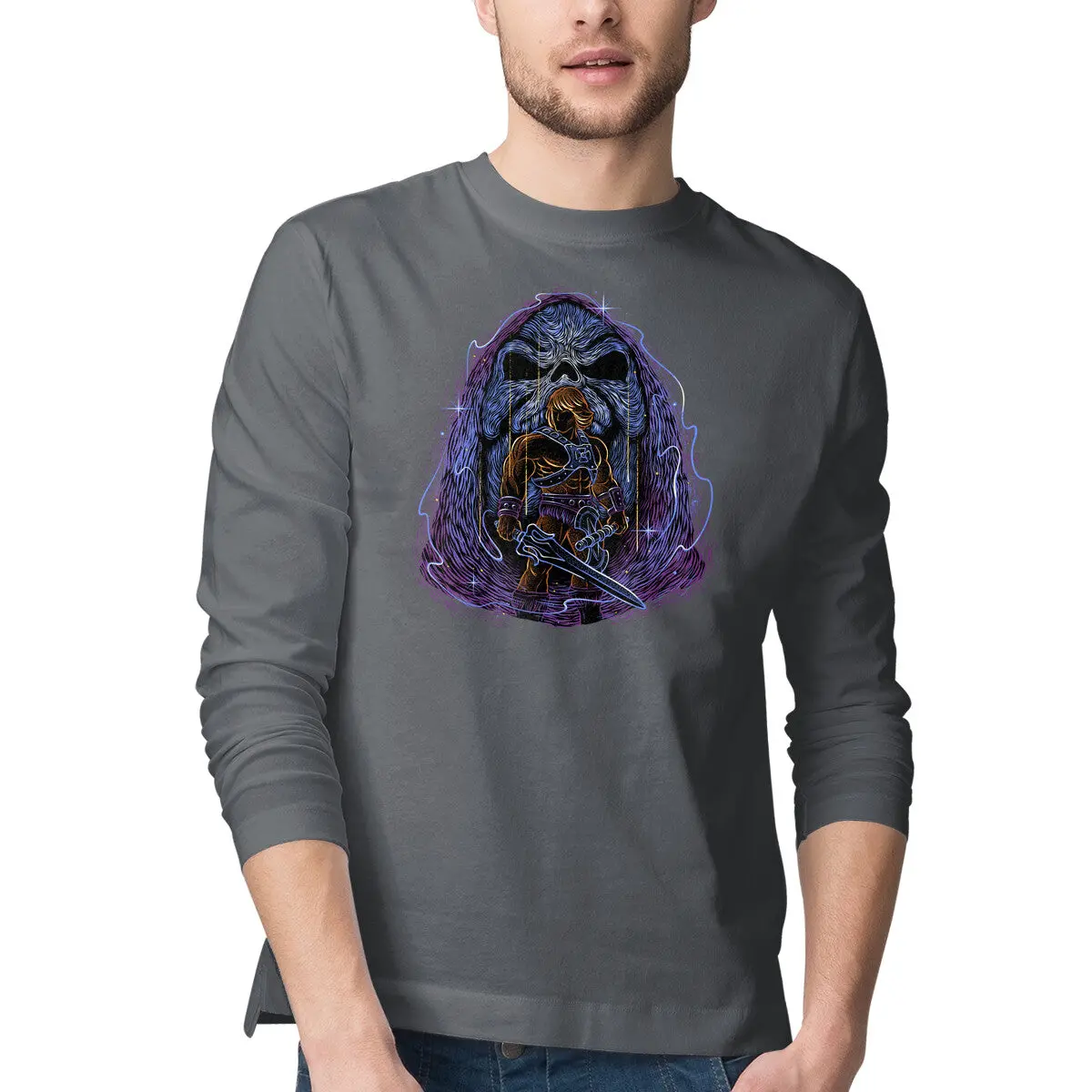 Cosmic Clash Graphic T-Shirt - Image 7