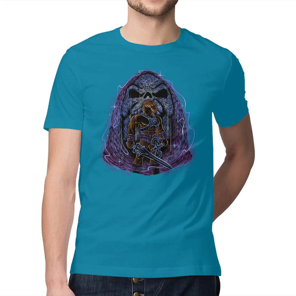 Cosmic Battle Graphic T-Shirt - Image 17
