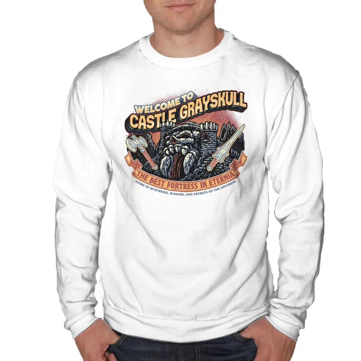 Castle Welcome Crewneck Sweatshirt - Image 7