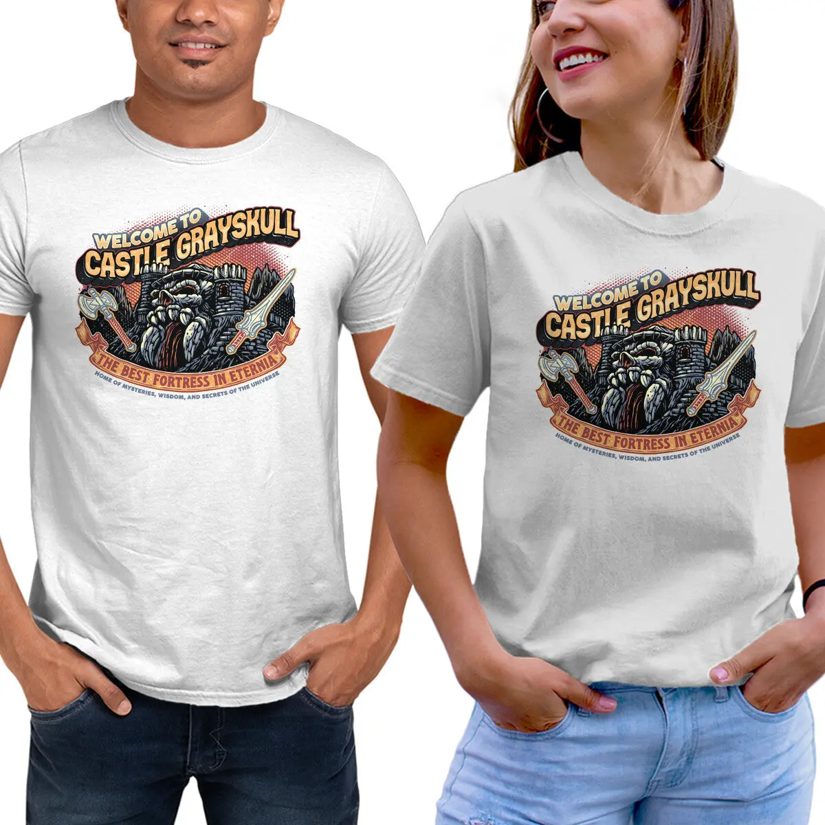 Welcome to the Castle Graphic T-Shirt - Image 9