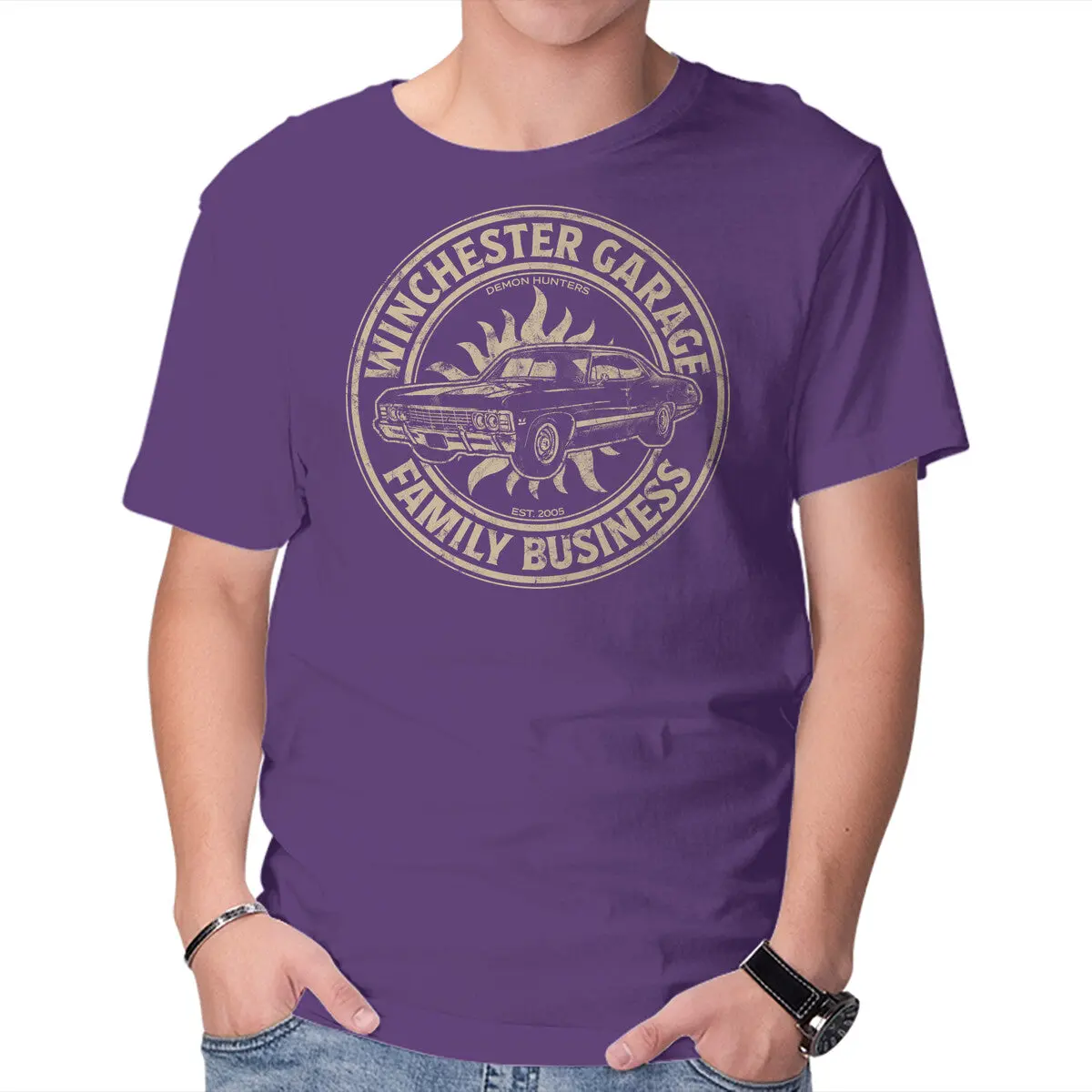 Winchester Garage T-Shirt - Image 9