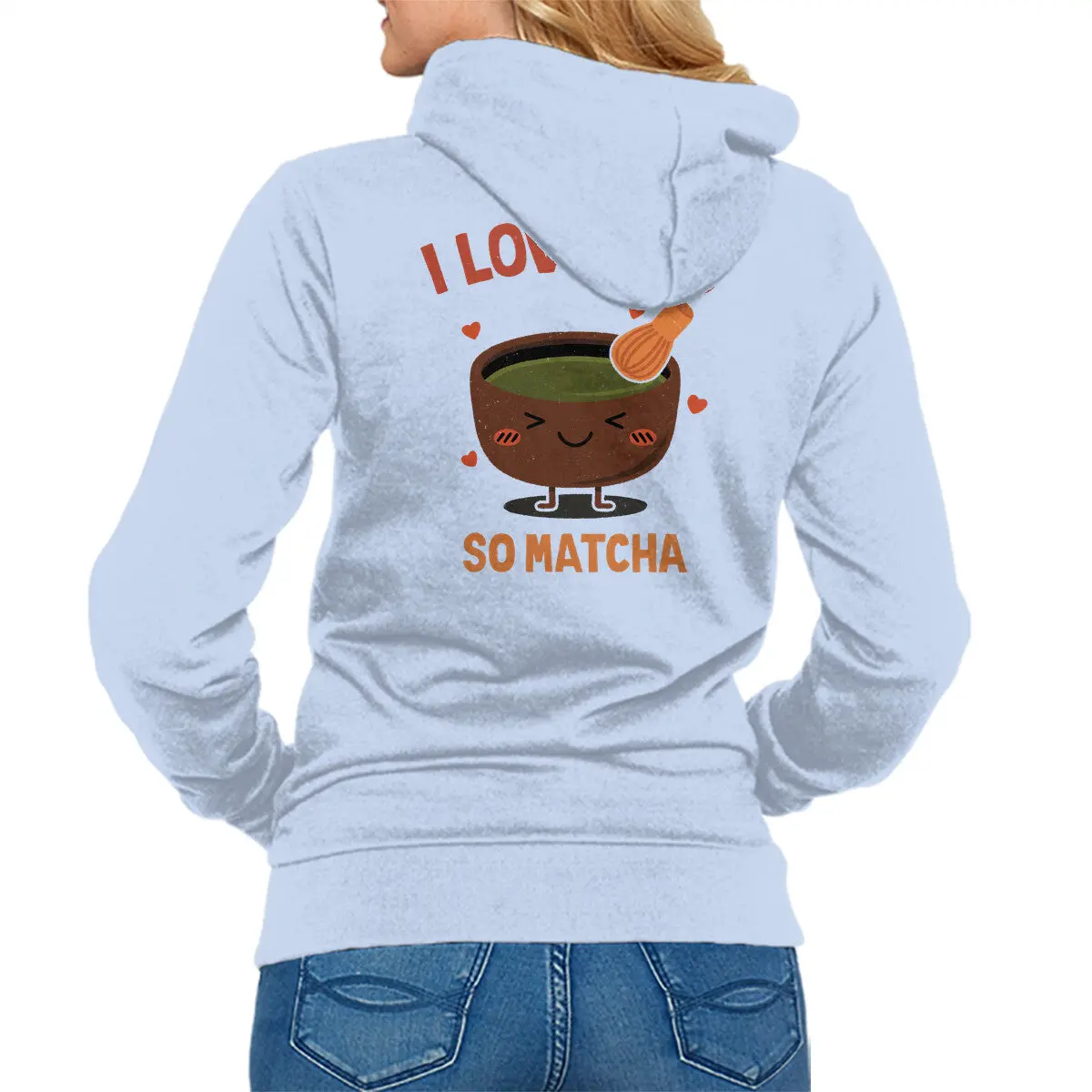 Matcha Love Zip-Up Sweatshirt for Everyone - Image 4