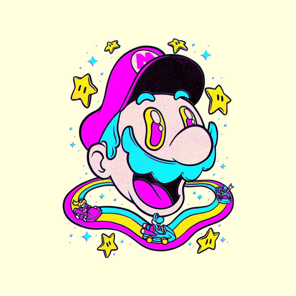Psychedelic Mushroom Race 16