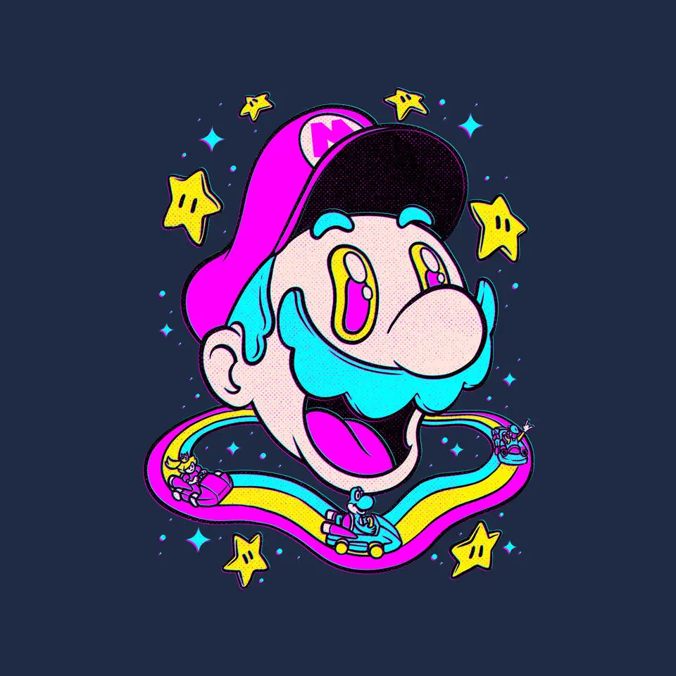 Psychedelic Mushroom Race 8
