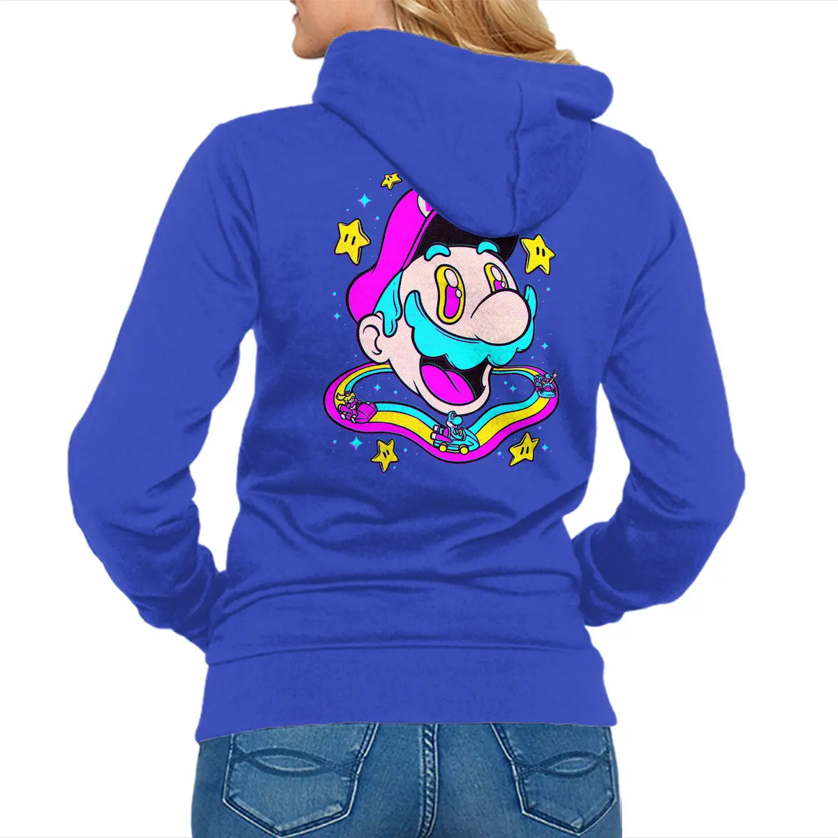 Trippy Mushroom Racing Sweatshirt - Image 7
