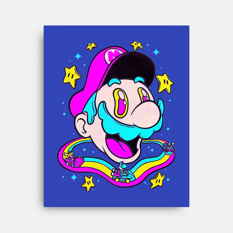 Psychedelic Mushroom Race 8