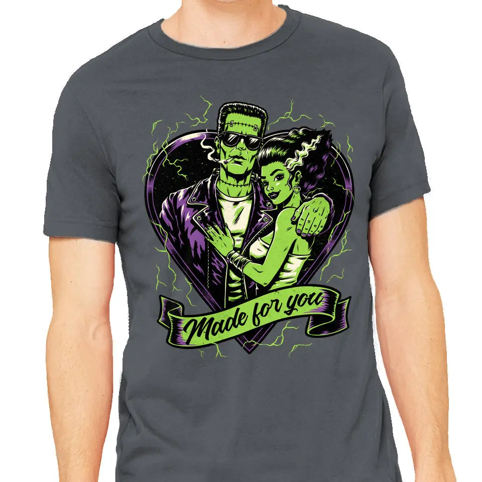 Frankenstein Monster Love T-Shirt - Image 9