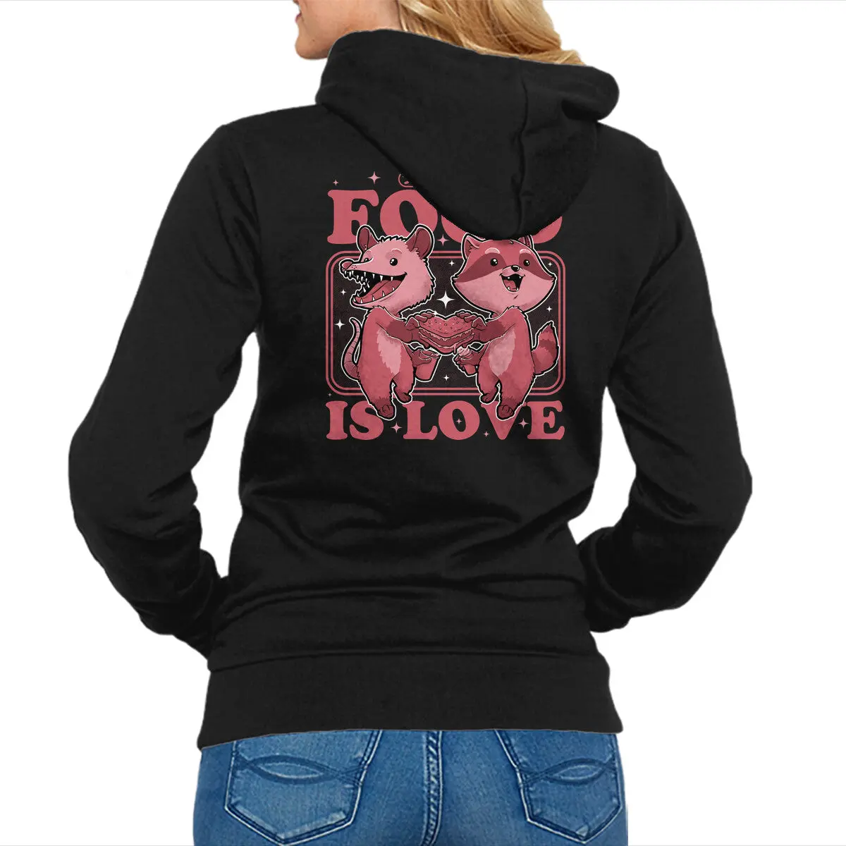 Fast Food & Animal Love Sweatshirt - Image 4