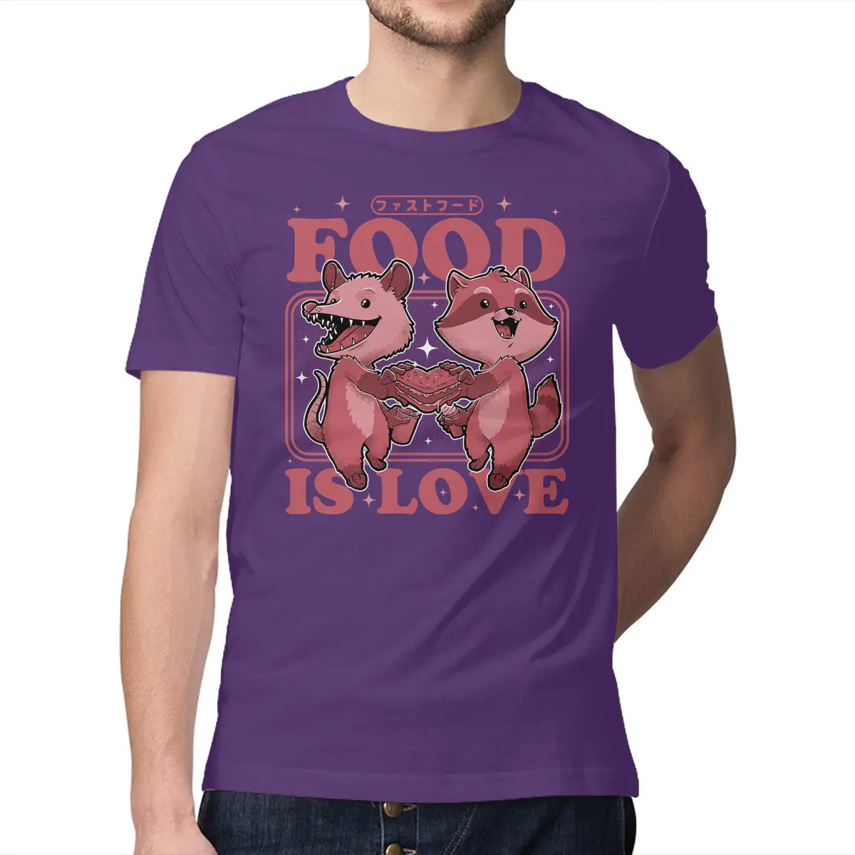 Funny Fast Food Animal Graphic Tee - Image 9