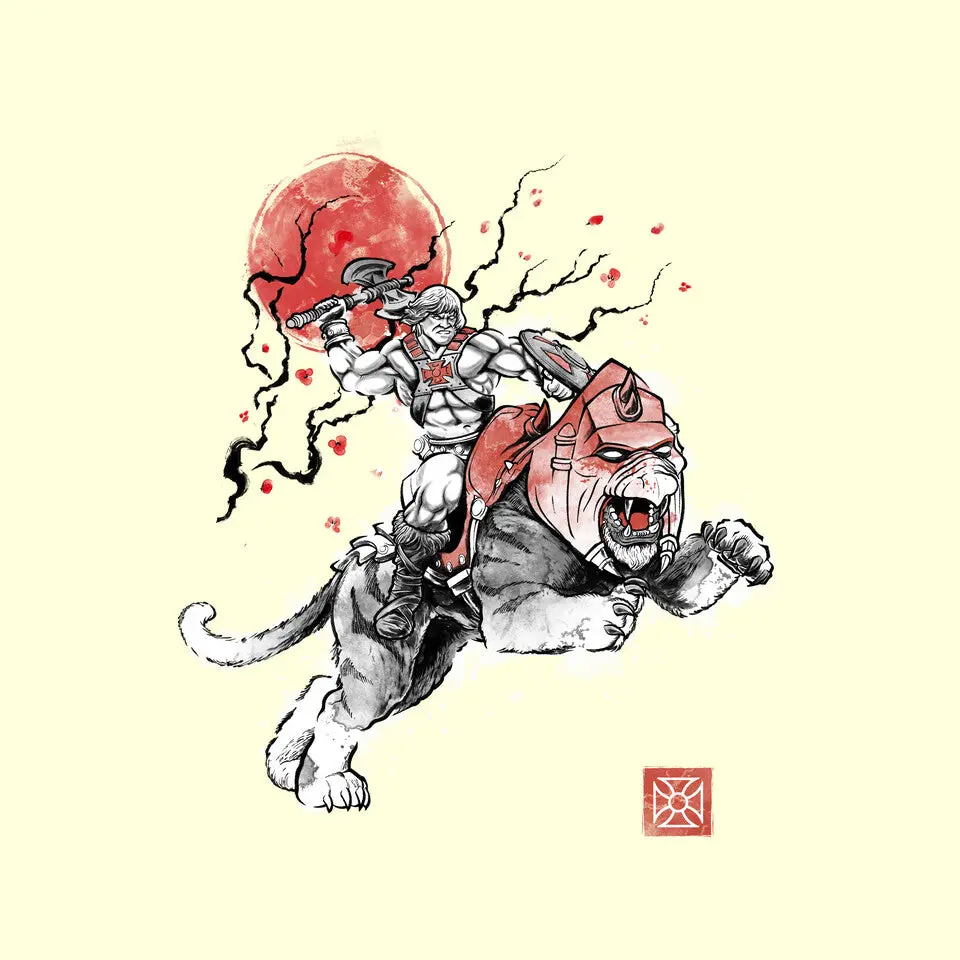 The Invincible Of Eternia Sumi-E 8