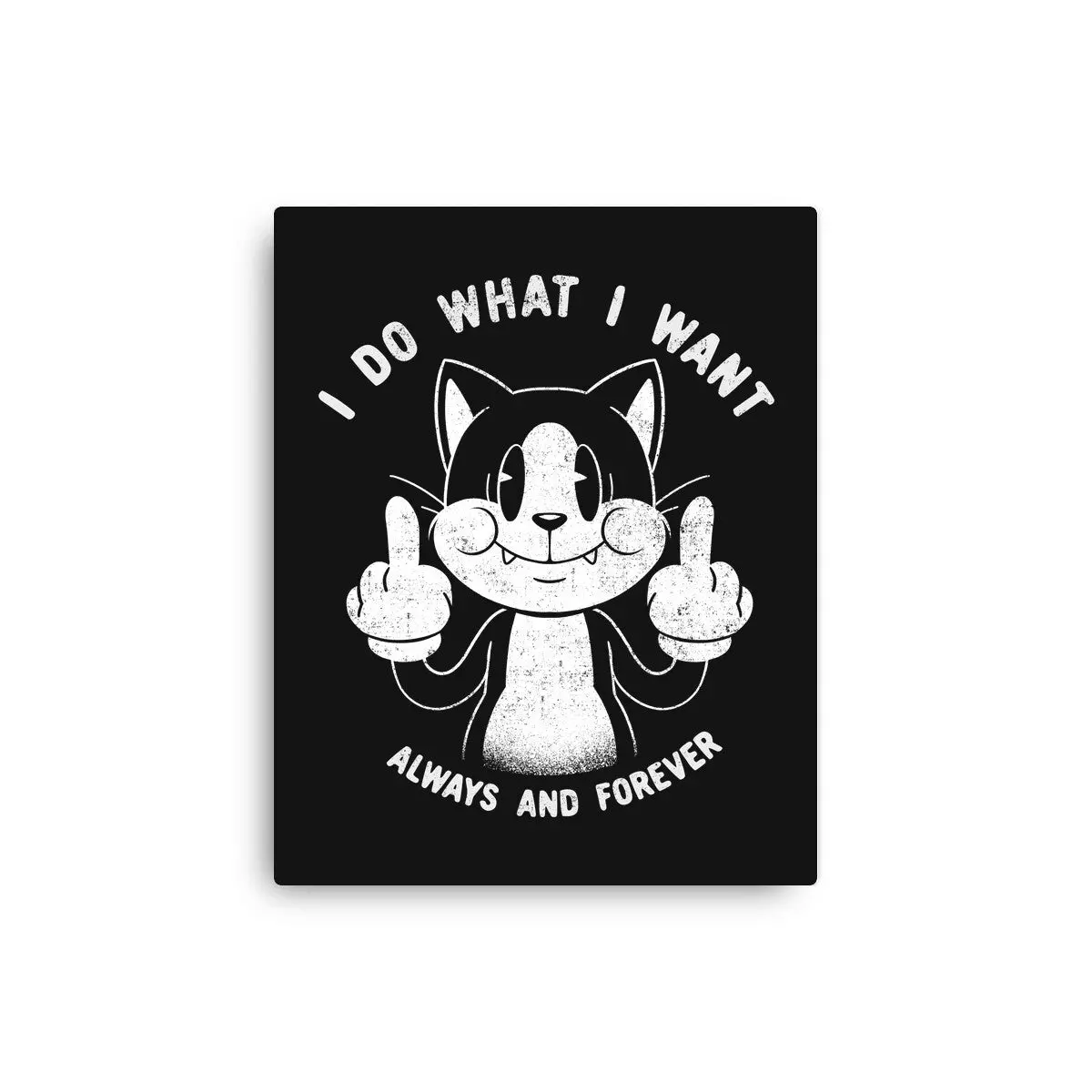 I Do What I Want Funny Cat 1
