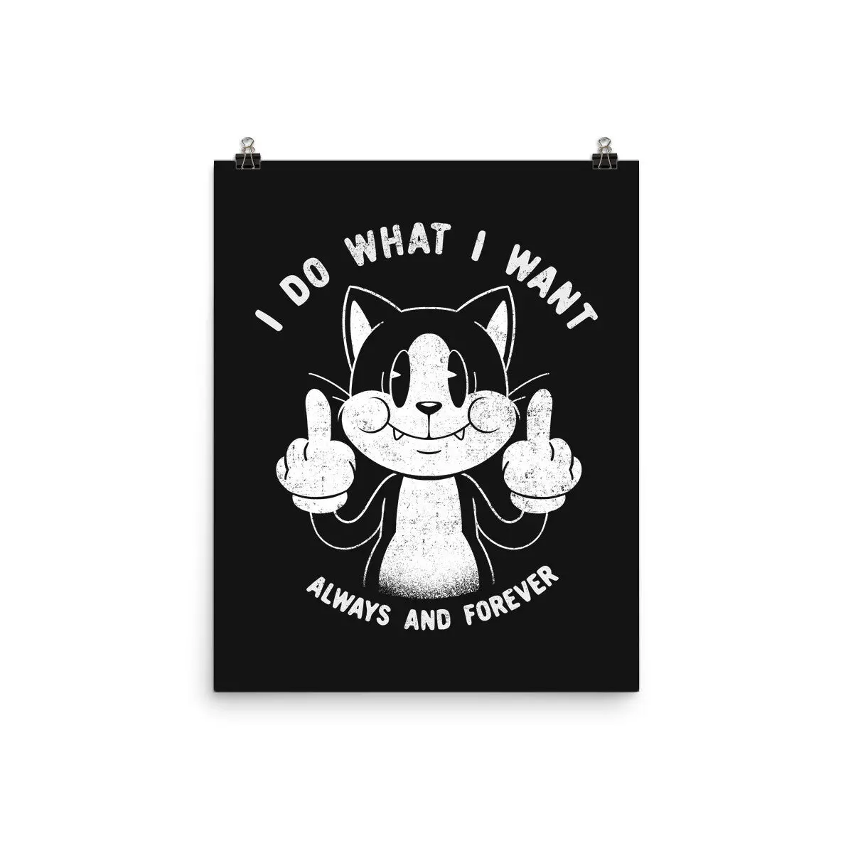 I Do What I Want Funny Cat 1