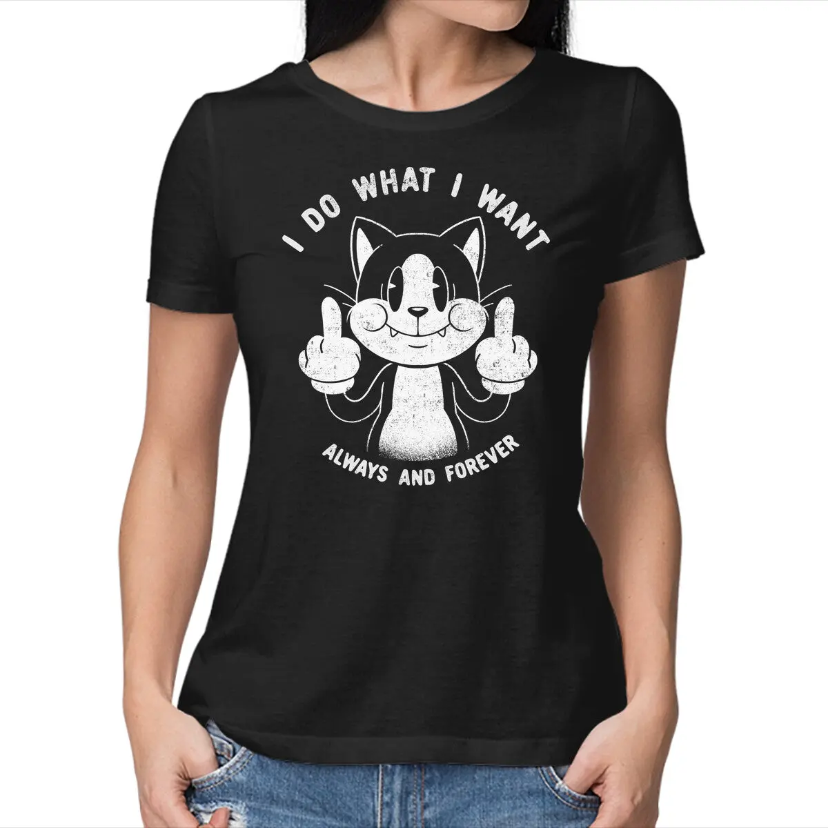 I Do What I Want Funny Cat 1