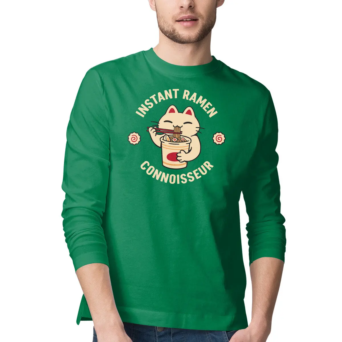 Ramen Enthusiast Long-Sleeve Tee - Image 7