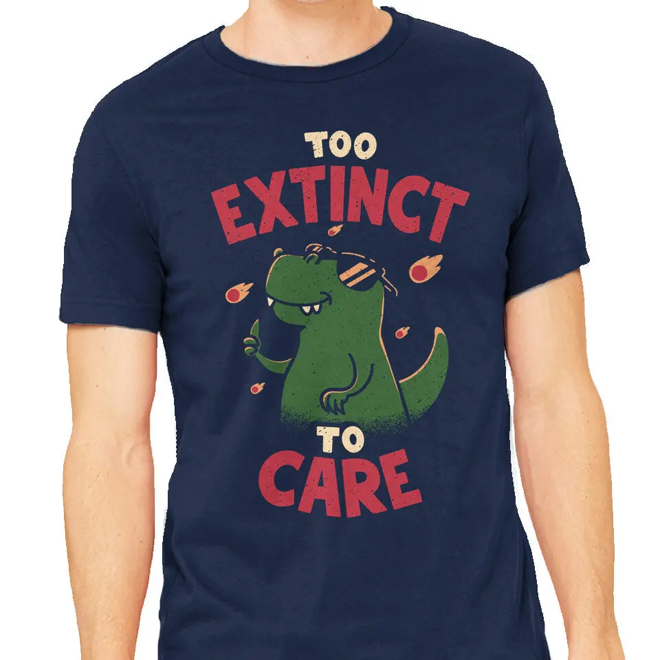 Too Extinct to Care Graphic T-Shirt - Image 5