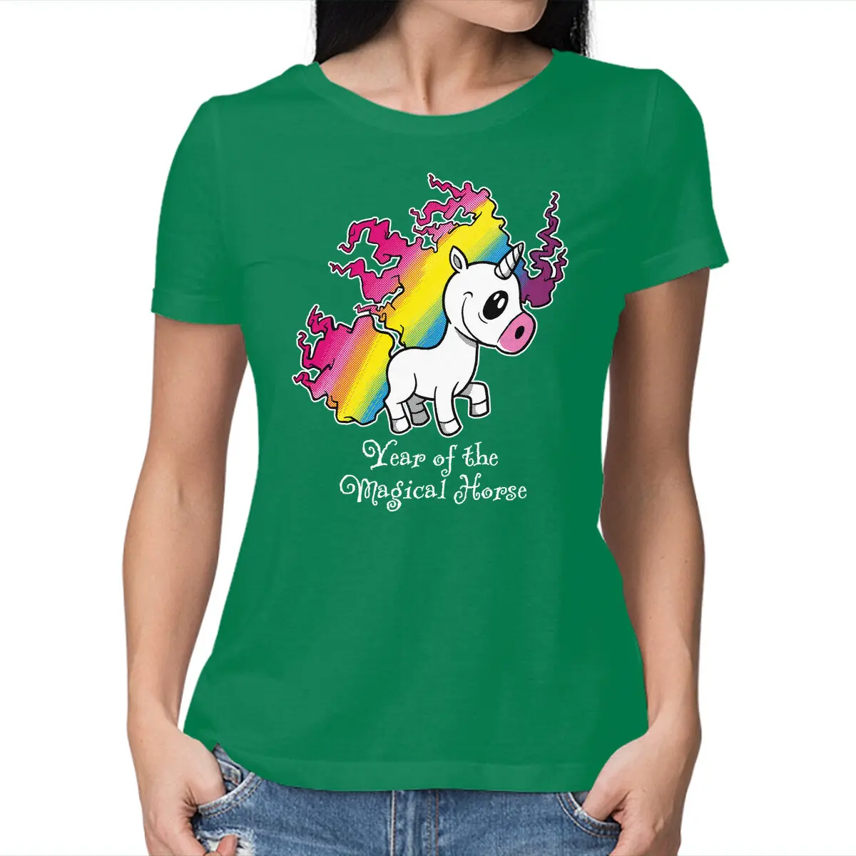 Magical Horse Year Women's Casual T-Shirt - Image 17