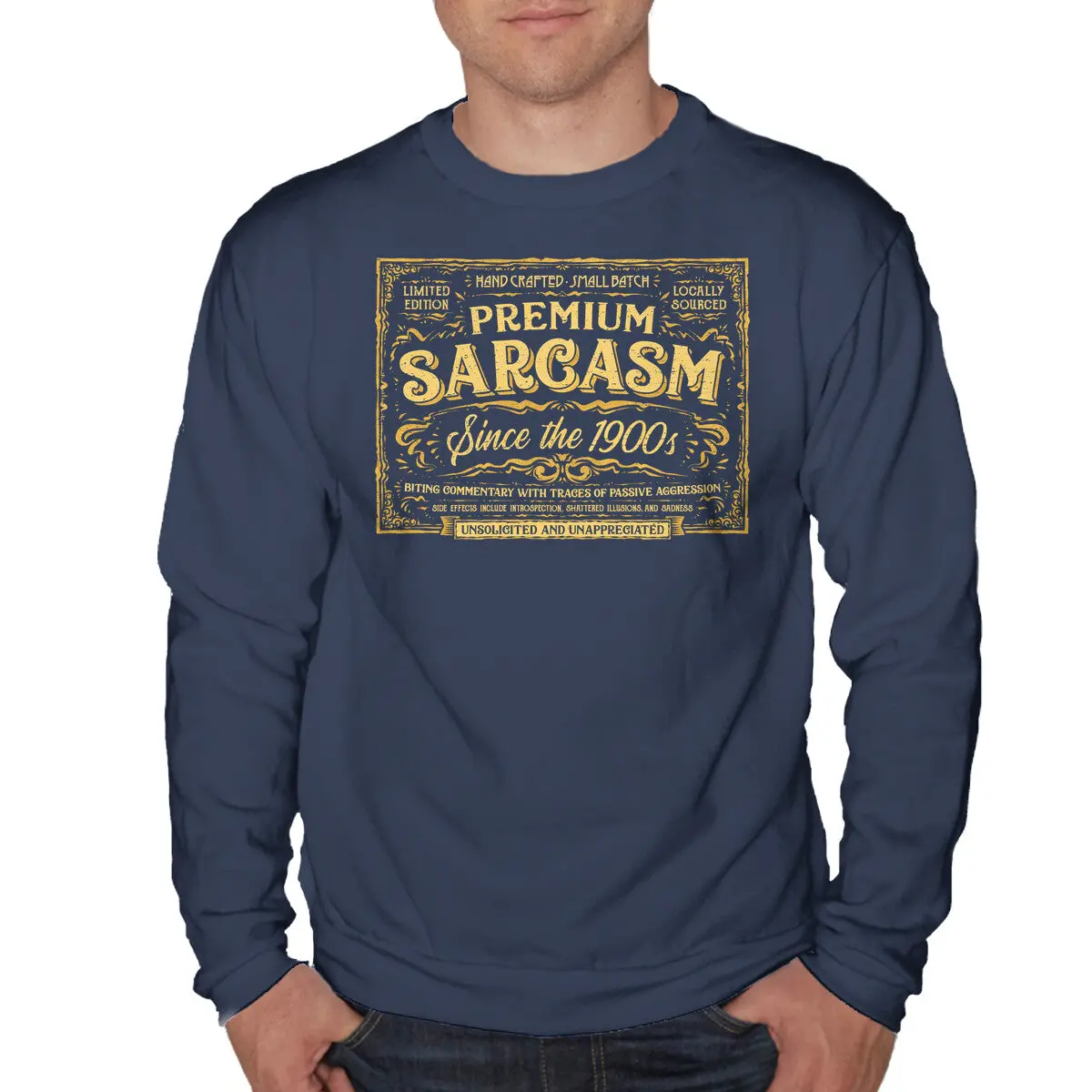 Sarcastic Style Sweatshirt - Image 4