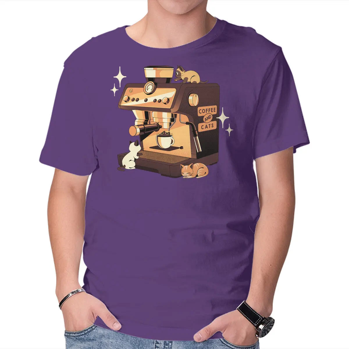 Espresso Lover T-Shirt for Cat and Coffee Enthusiasts - Image 13