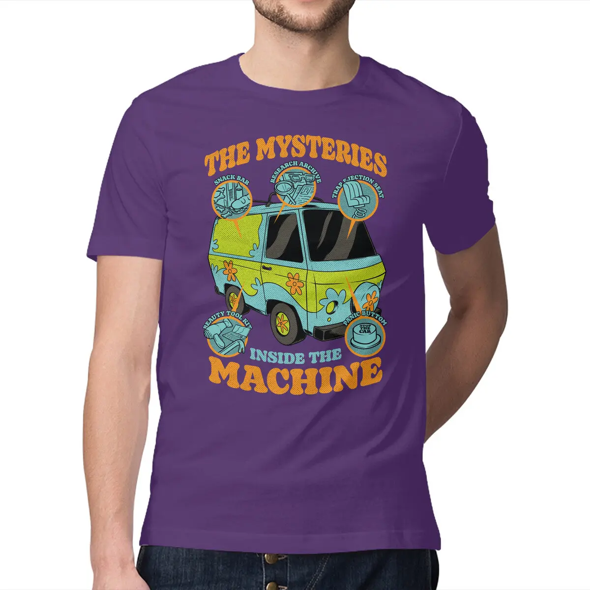 Mystery Van Gadgets T-Shirt - Image 17