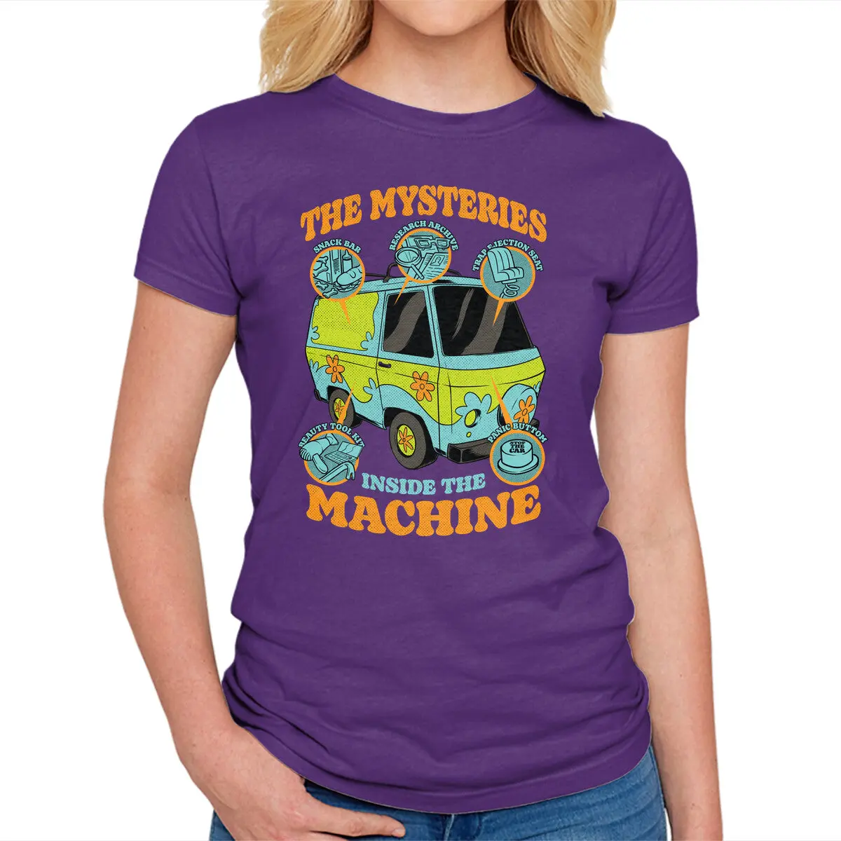 Mystery Van Gadgets Women's Fitted T-Shirt - Image 17