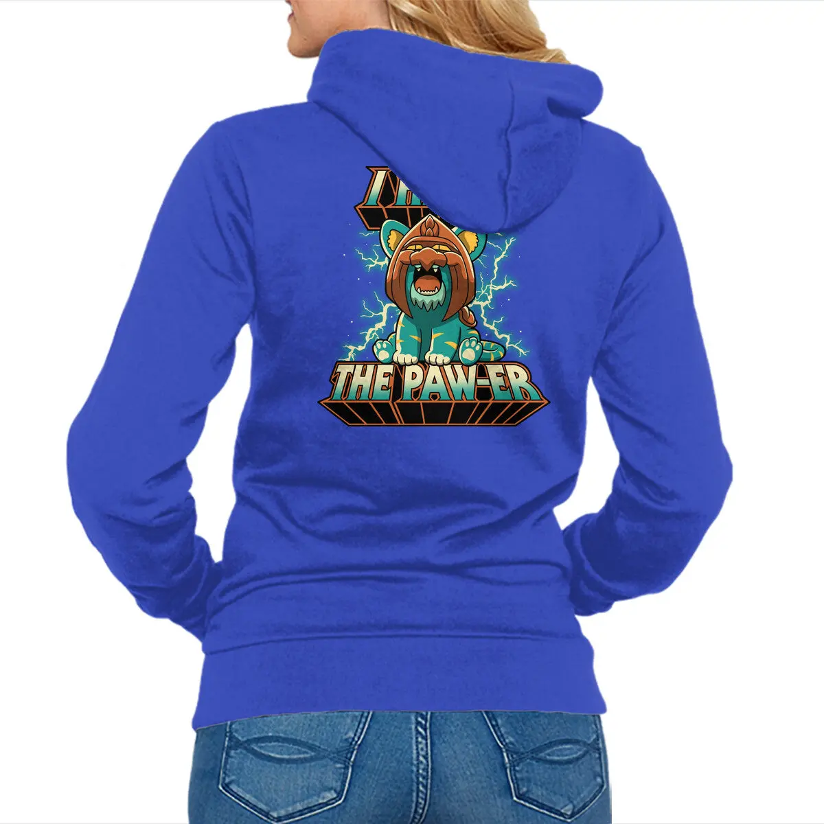 I Have the Pawer Unisex Zip-Up Sweatshirt - Image 7