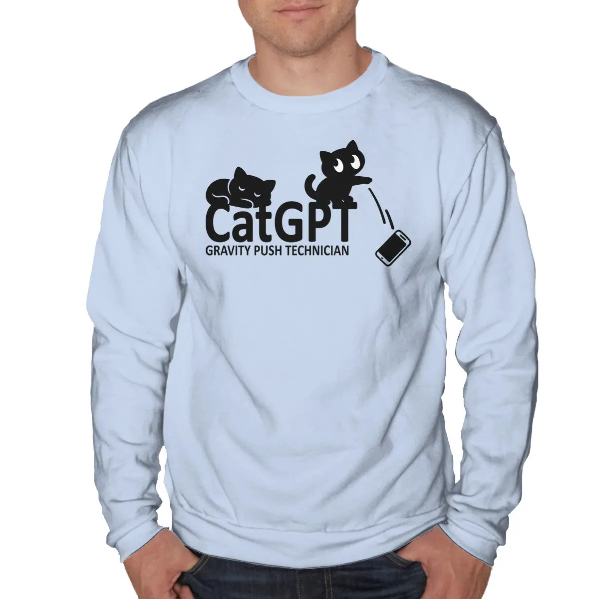 Gravity Push Technician Sweatshirt - Image 4