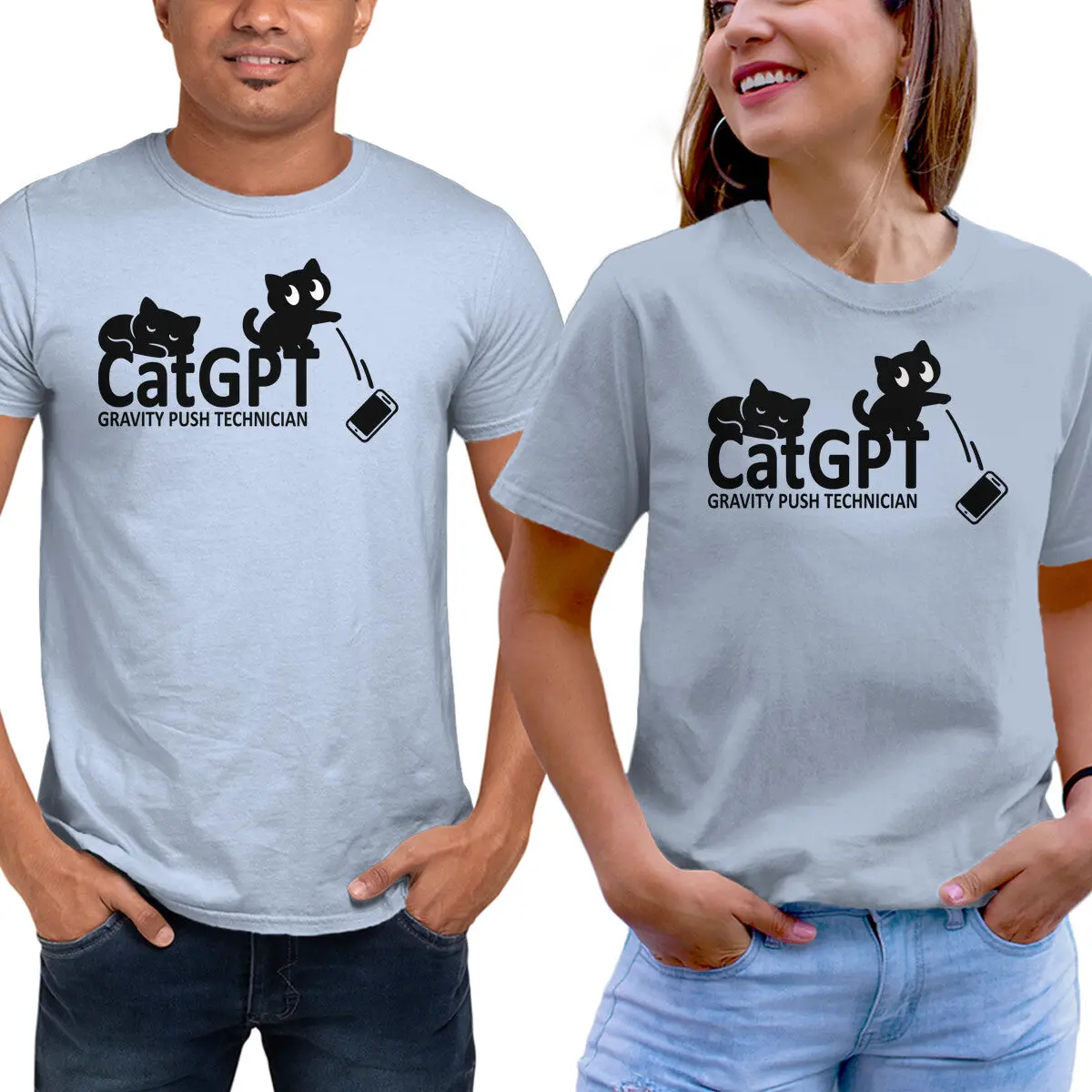 Gravity Push Technician T-Shirt - Image 5