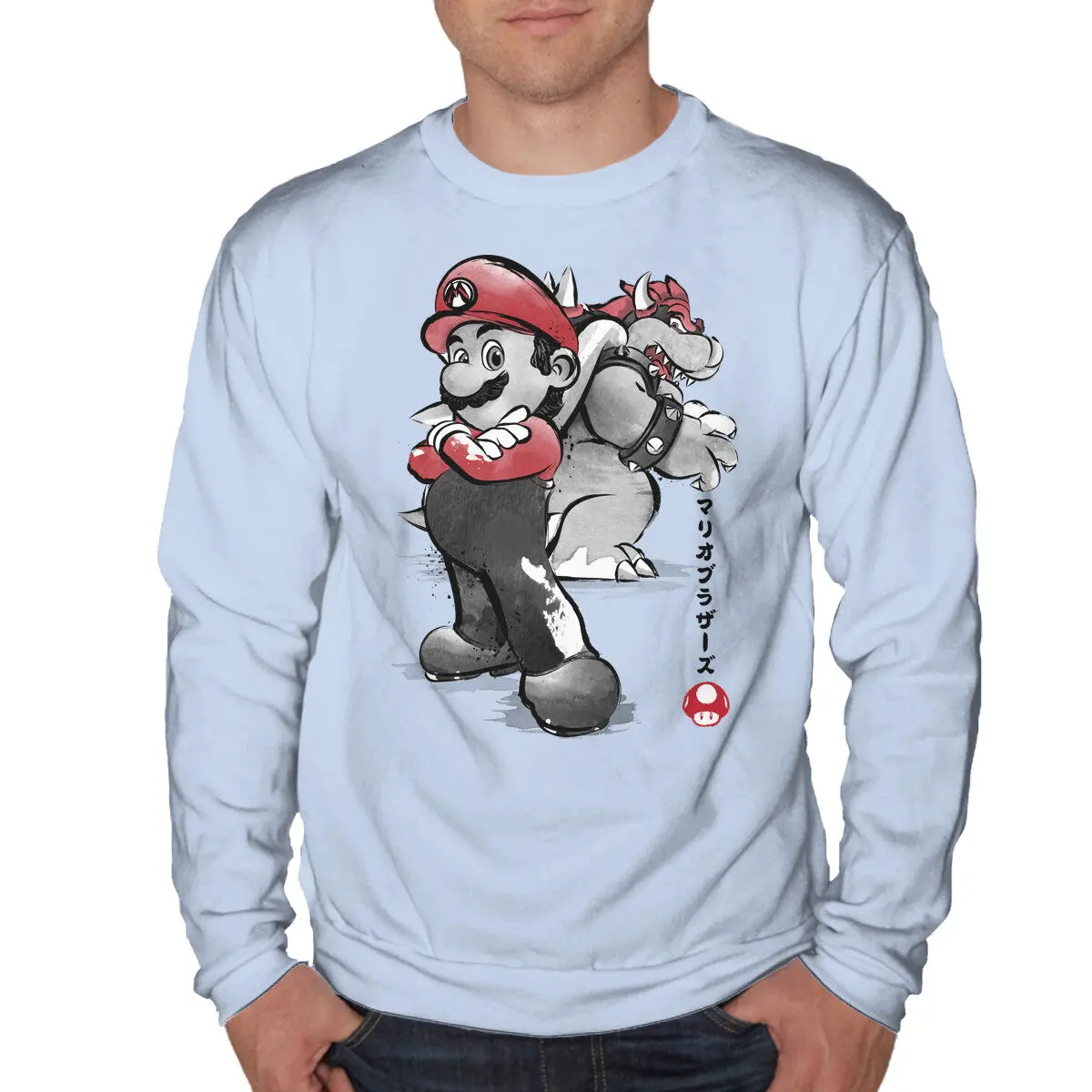Super Mario Bros. Rivalry Sweatshirt - Image 4