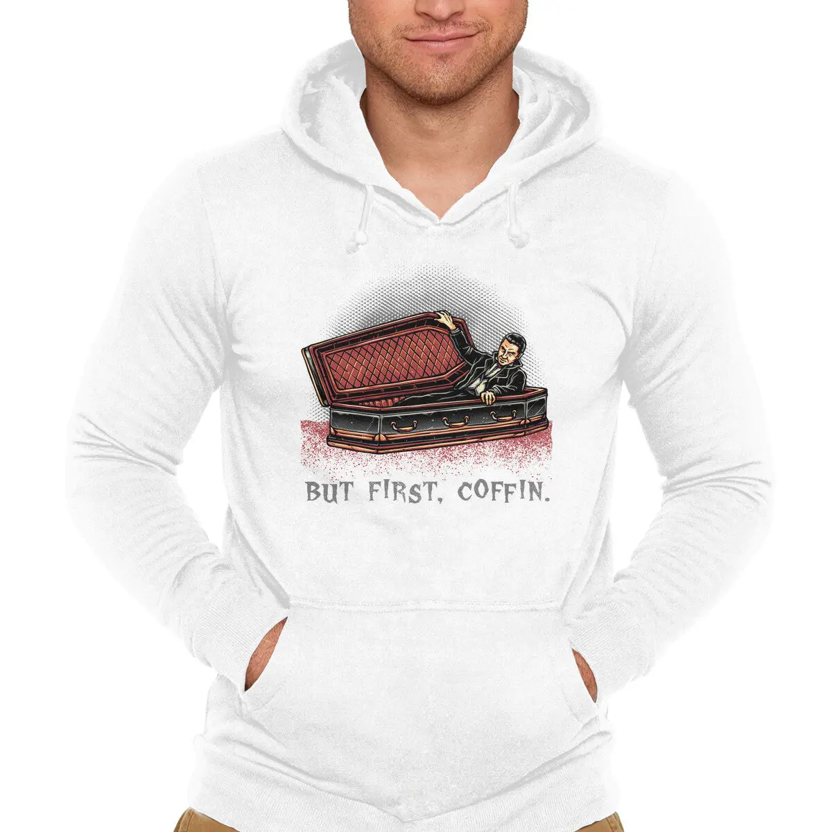But Fist Coffin Graphic Sweatshirt - Image 7