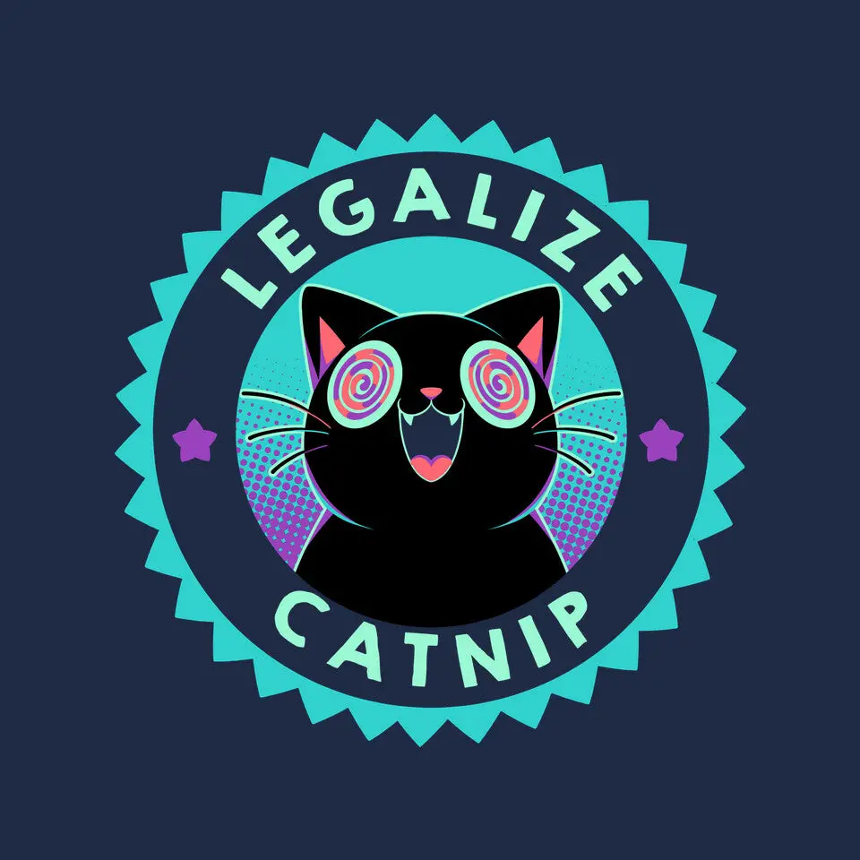 Legalize Catnip Psychedelic Kitten 6