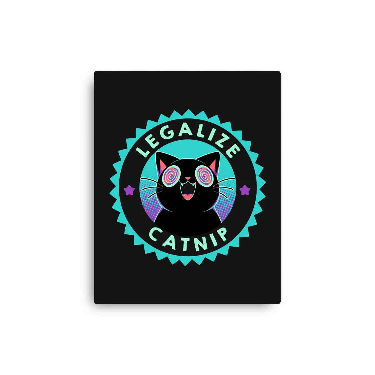 Legalize Catnip Psychedelic Kitten 1