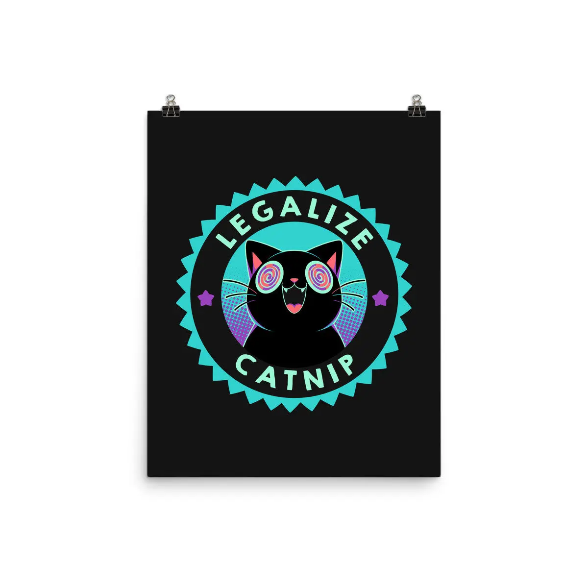Legalize Catnip Psychedelic Kitten 1