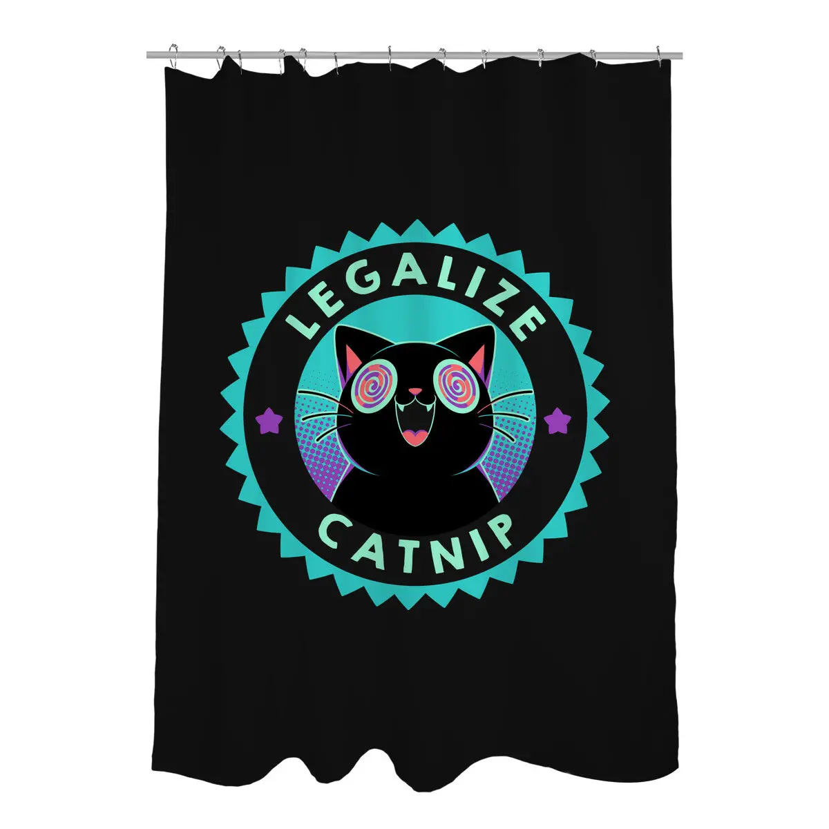 Legalize Catnip Psychedelic Kitten 1