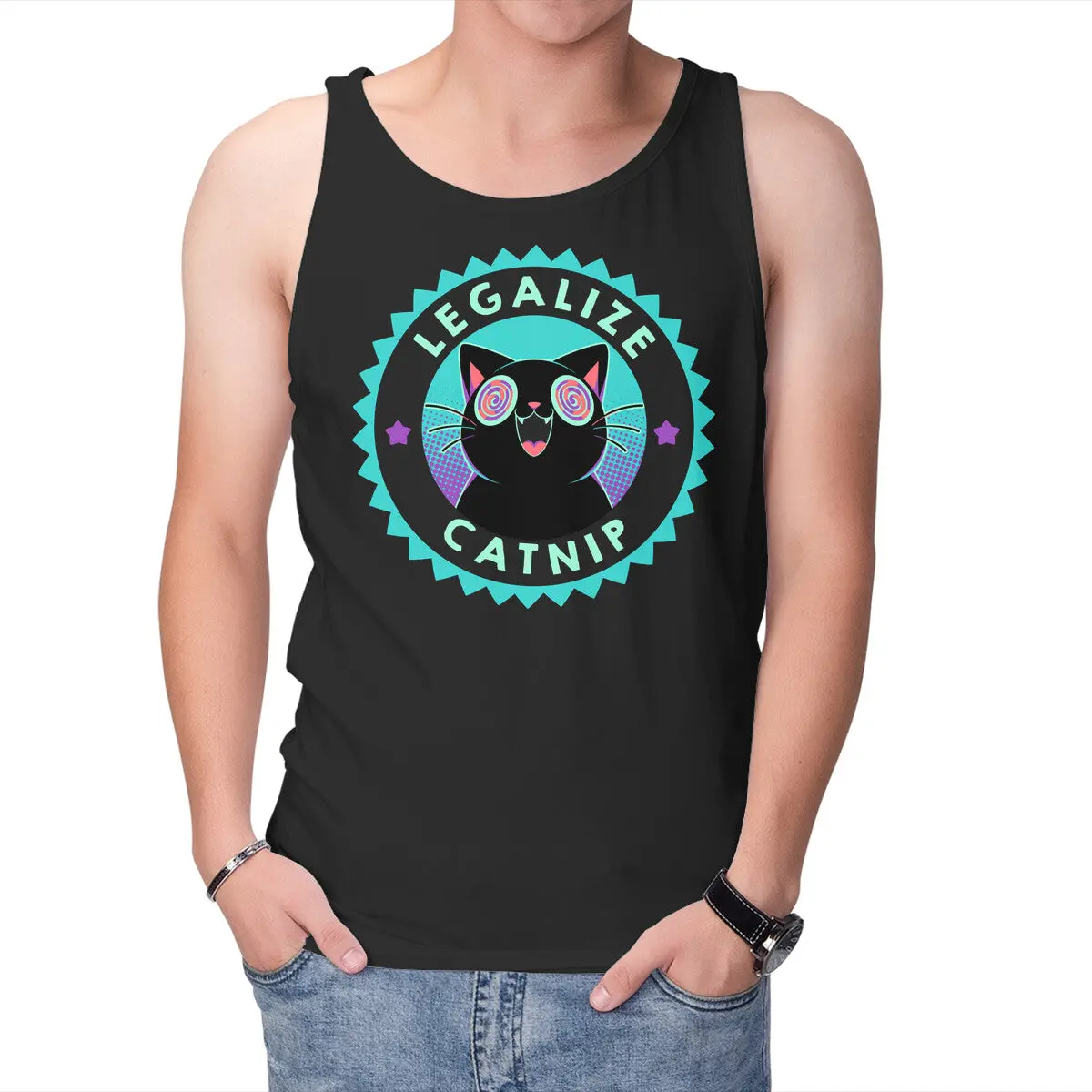 Legalize Catnip Psychedelic Kitten 1