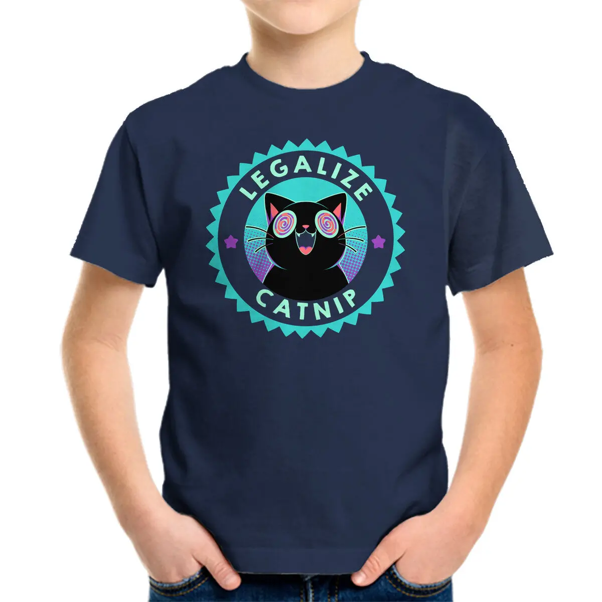 Legalize Catnip Psychedelic Kitten 6