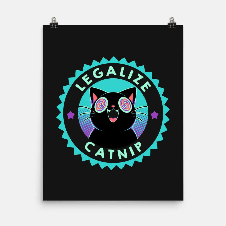 Legalize Catnip Psychedelic Kitten 2