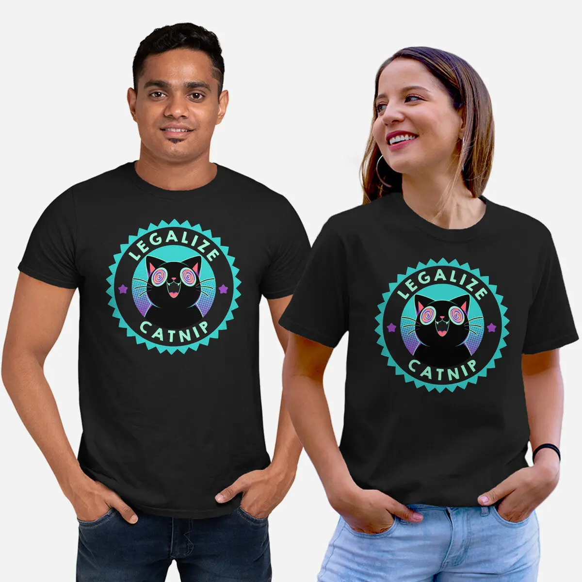Legalize Catnip Psychedelic Kitten 2