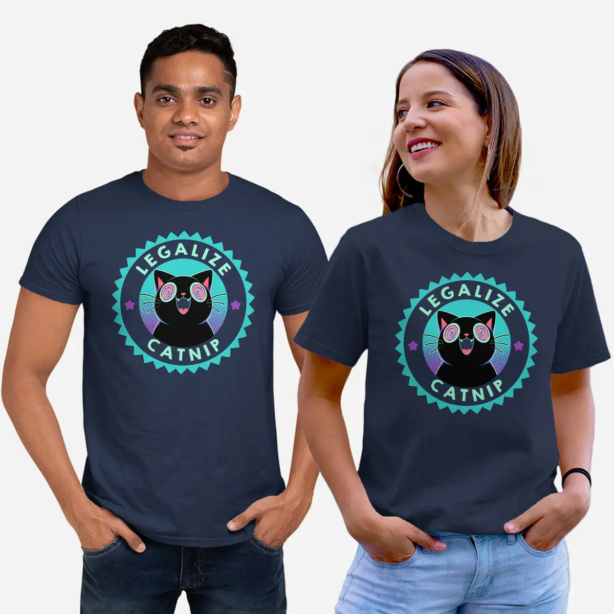 Legalize Catnip Psychedelic Kitten 6
