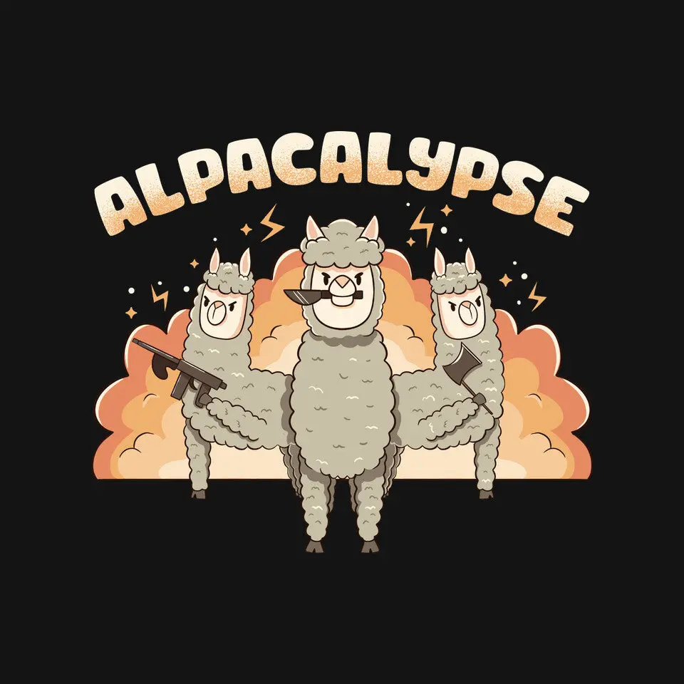 Alpacalypse Funny Alpaca 4