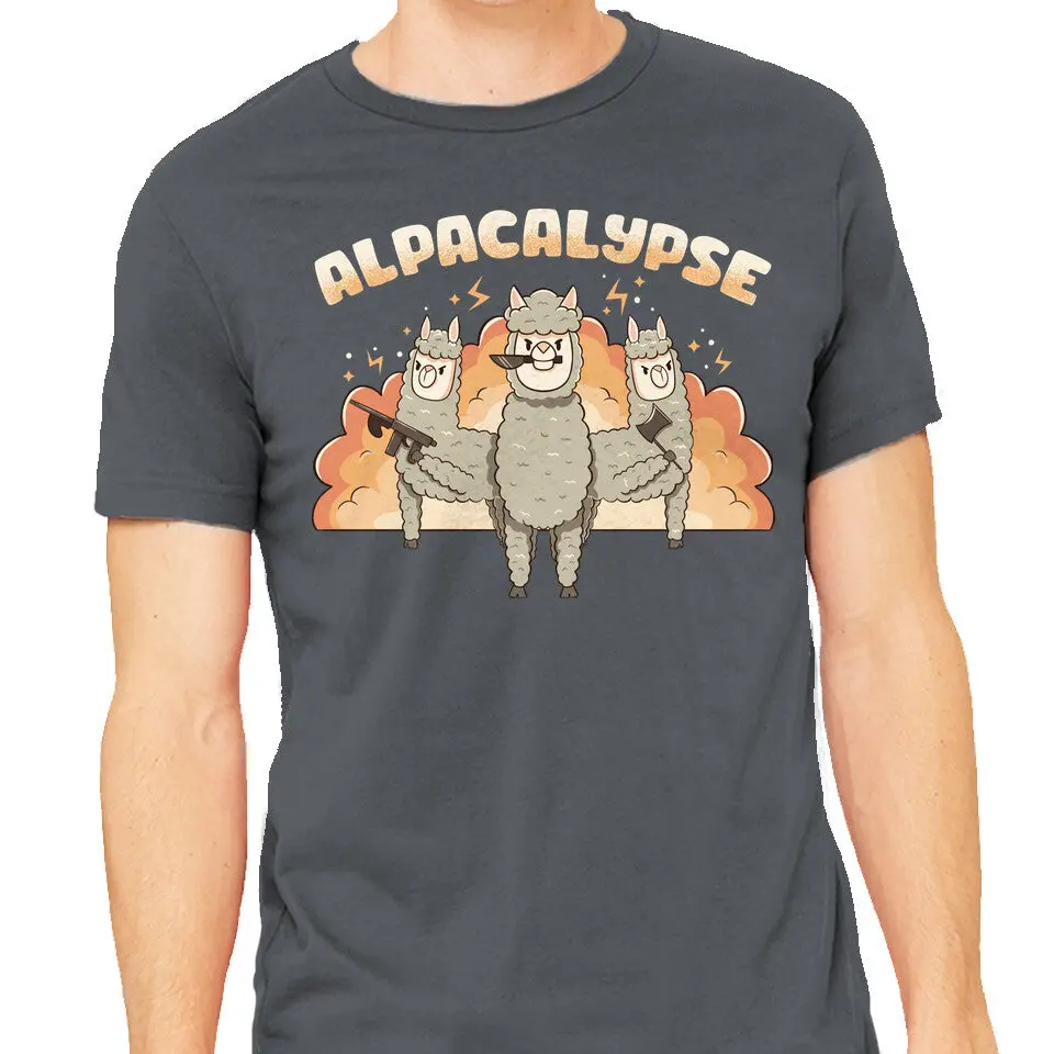 Funny Alpaca Graphic T-Shirt for Men - Image 9